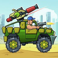 Игра Машинка-Воин в Пустыне