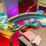 Игра Машинки гонки на двоих