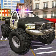 Игра Машинки Полицейский Монстр