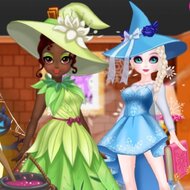 Игра Милая принцесса ведьмочка