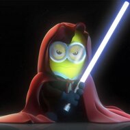 Игра Миньоны звездные войны: пазлы