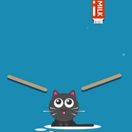 Игра Молоко для кошки