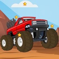 Игра Монстр-траки: найди звезды