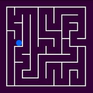 Игра Мячик в лабиринте