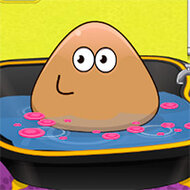 Игра Мыть малыша Поу