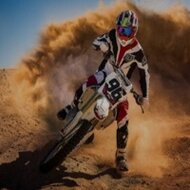 Игра На мотоцикле по грязи