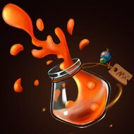 Игра Наполни стакан соком