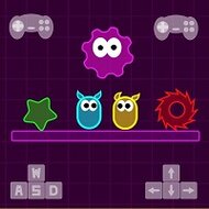 Игра Неоновые слаймы