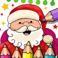 Игра Новогодние раскраски 2