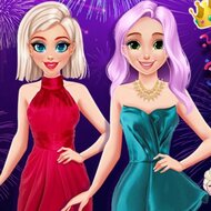 Игра Новогодняя вечеринка принцесс Диснея