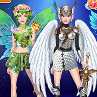 Игра Одевалка фэнтези