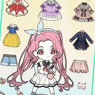 Игра Одевалка куклы Виви