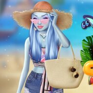 Игра Одевалка Монстр Хай