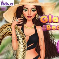 Игра Одевалка на пляж 2