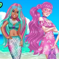 Игра Одевалка на пляж