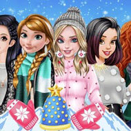 Игра Одевалка: Зимняя мода