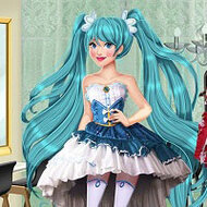 Игра Одевалки аниме девушек