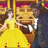 Игра Одевалки Красавица и Чудовище