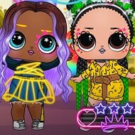 Игра Одевалки кукол Лол