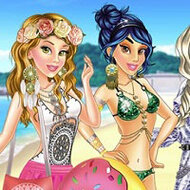 Игра Одевалки на пляже