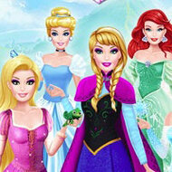 Игра Одевалки Принцесс