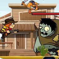 Игра Ковбой против зомби