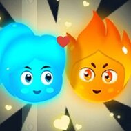 Игра Огонь и Лед: спасение девочки