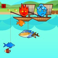Игра Огонь и Вода на рыбалке