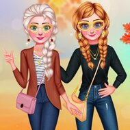 Игра Осенняя мода для принцесс