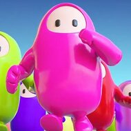 Игра Падающие ребята: Рождество