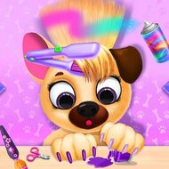 Игра Парикмахерская для питомцев