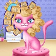 Игра Парикмахерская для животных 2