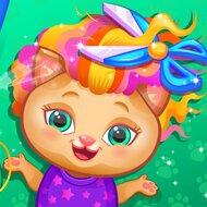 Игра Парикмахерская для животных 4