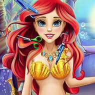 Игра Парикмахерская принцессы Ариель