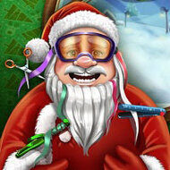 Игра Парикмахерская Санты