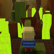 Игра Паркур из лавы в Майнкрафт