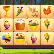 Игра Пасха: тройной маджонг