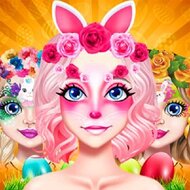 Игра Пасха веселый макияж