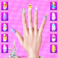 Игра Пасхальный маникюр