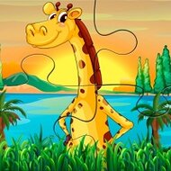 Игра Пазл животные для малышей