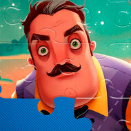 Игра Пазлы Привет сосед