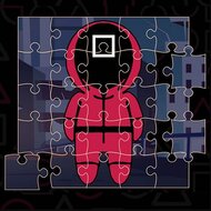 Игра Пазлы: в кальмара 2