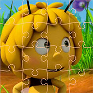 Игра Пчелка Майя: пазлы