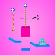 Игра Перережь веревку 4