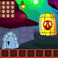 Игра Побег из деревни на Хэллоуин