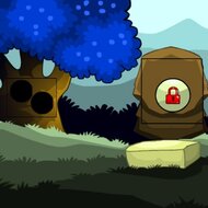 Игра Побег из голубого леса