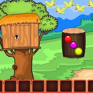 Игра Побег из пещеры в лесу