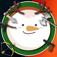 Игра Побей снеговика