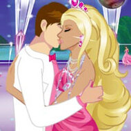 Игра Поцелуи Барби