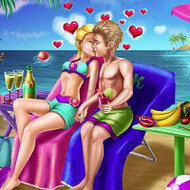 Игра Поцелуи на курорте